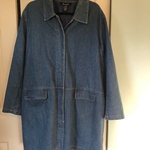 Denim & Co denim coat